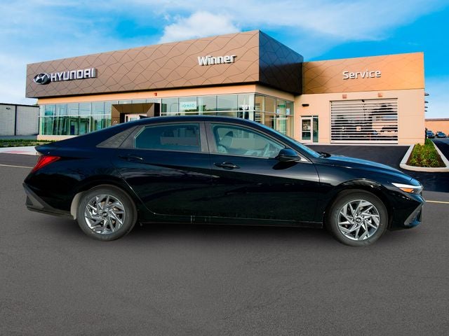 2025 Hyundai Elantra Hybrid Blue