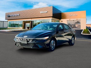2025 Hyundai Elantra Hybrid Blue