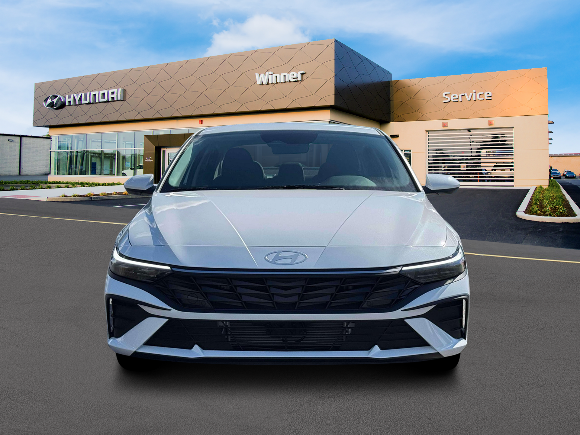 2026 Hyundai Elantra Hybrid Blue