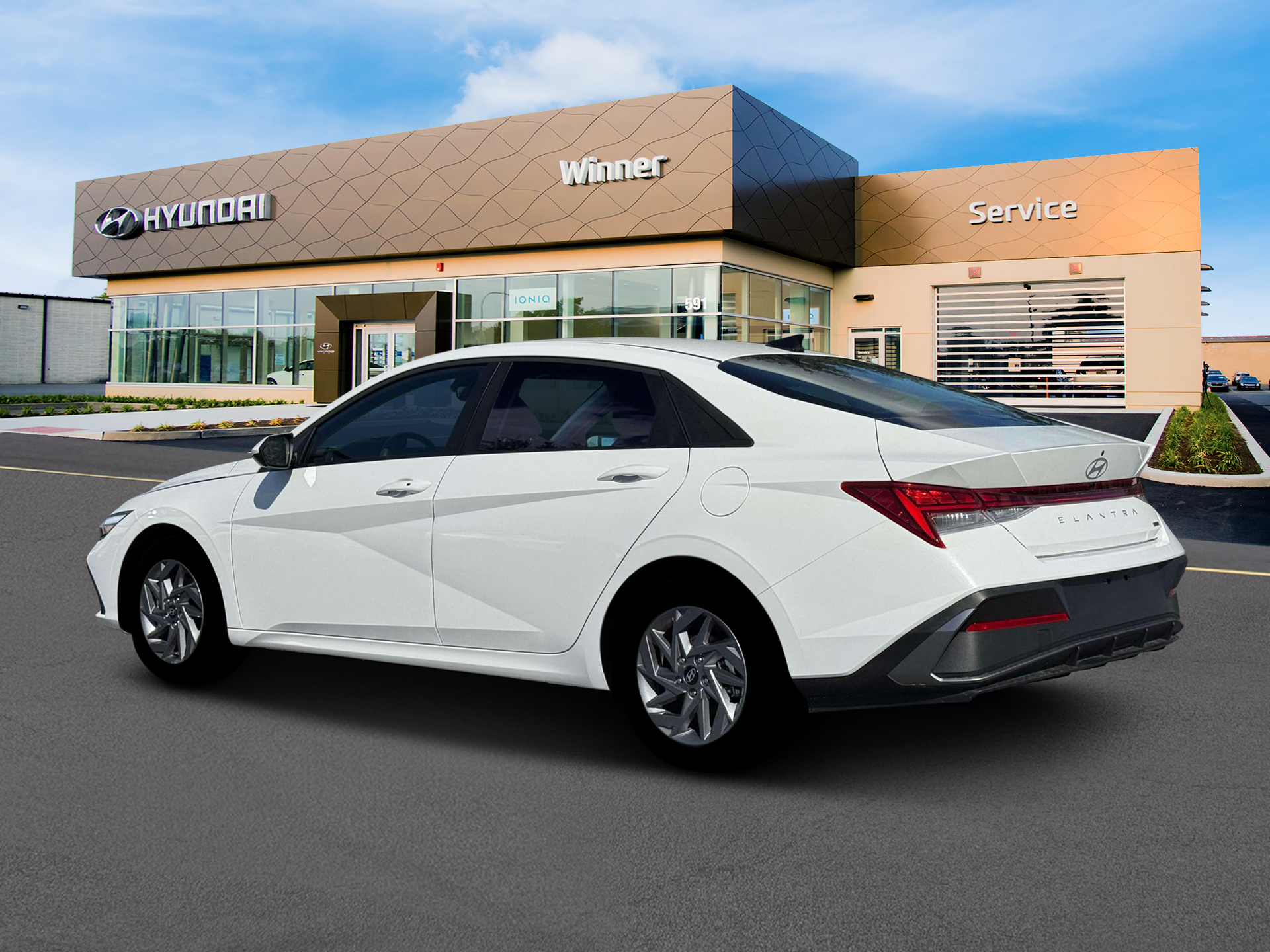2026 Hyundai Elantra Hybrid Blue