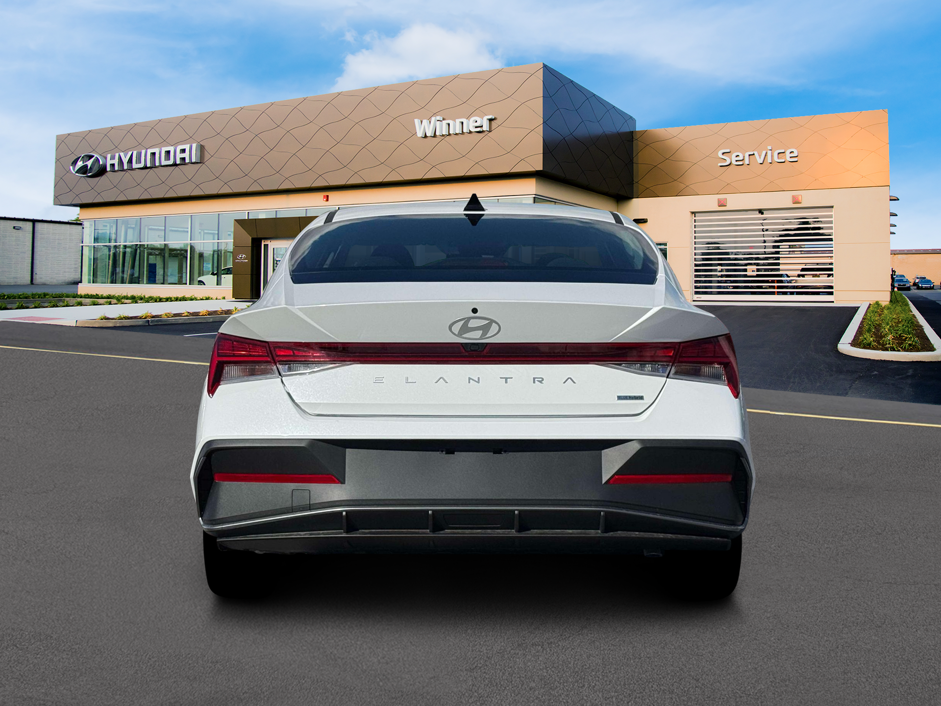 2026 Hyundai Elantra Hybrid Blue