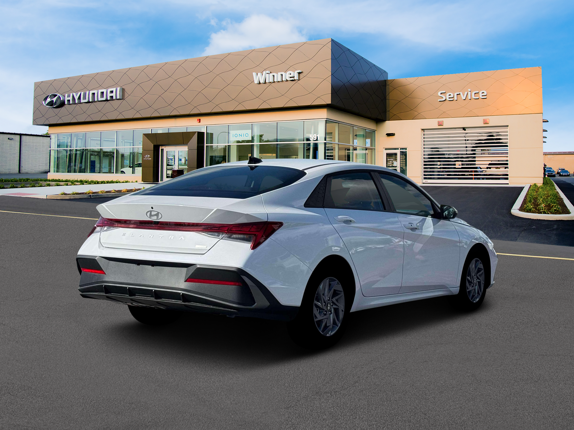 2026 Hyundai Elantra Hybrid Blue