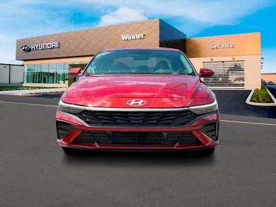 2025 Hyundai Elantra Hybrid Blue