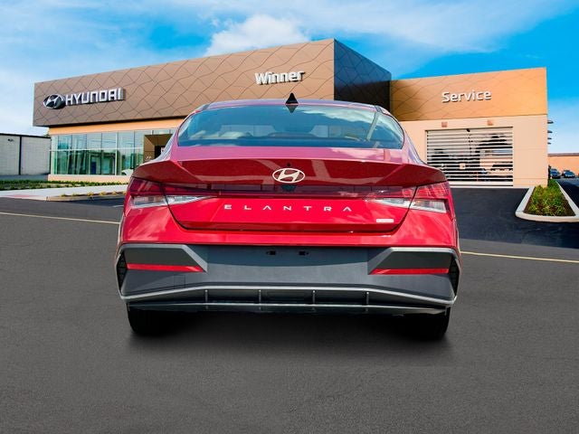 2025 Hyundai Elantra Hybrid Blue