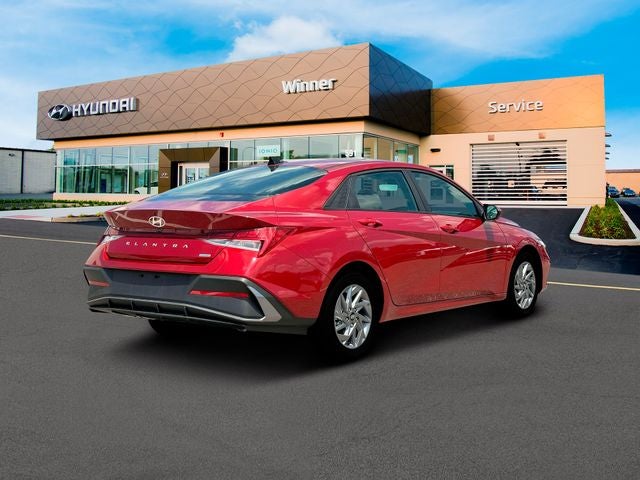 2025 Hyundai Elantra Hybrid Blue