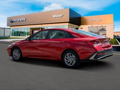 2025 Hyundai Elantra Hybrid Blue