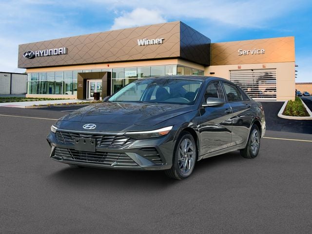 2025 Hyundai Elantra Hybrid Blue