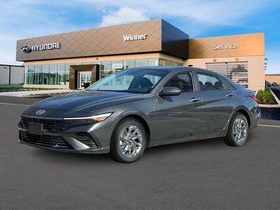 2025 Hyundai Elantra Hybrid Blue