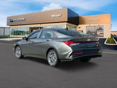 2025 Hyundai Elantra Hybrid Blue