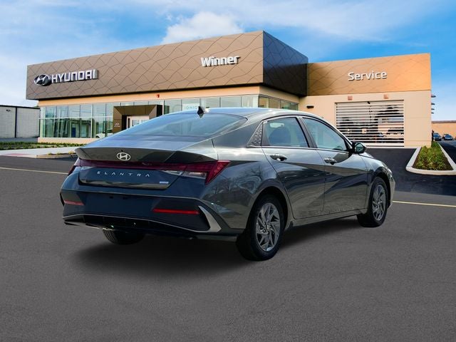 2025 Hyundai Elantra Hybrid Blue