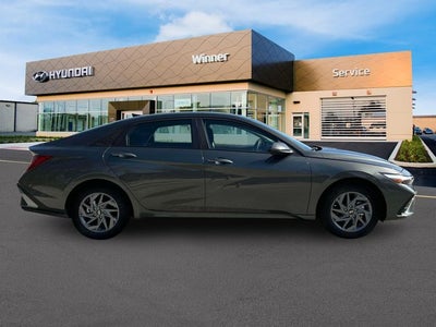 2025 Hyundai Elantra Hybrid Blue