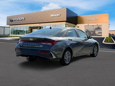 2025 Hyundai Elantra Hybrid Blue