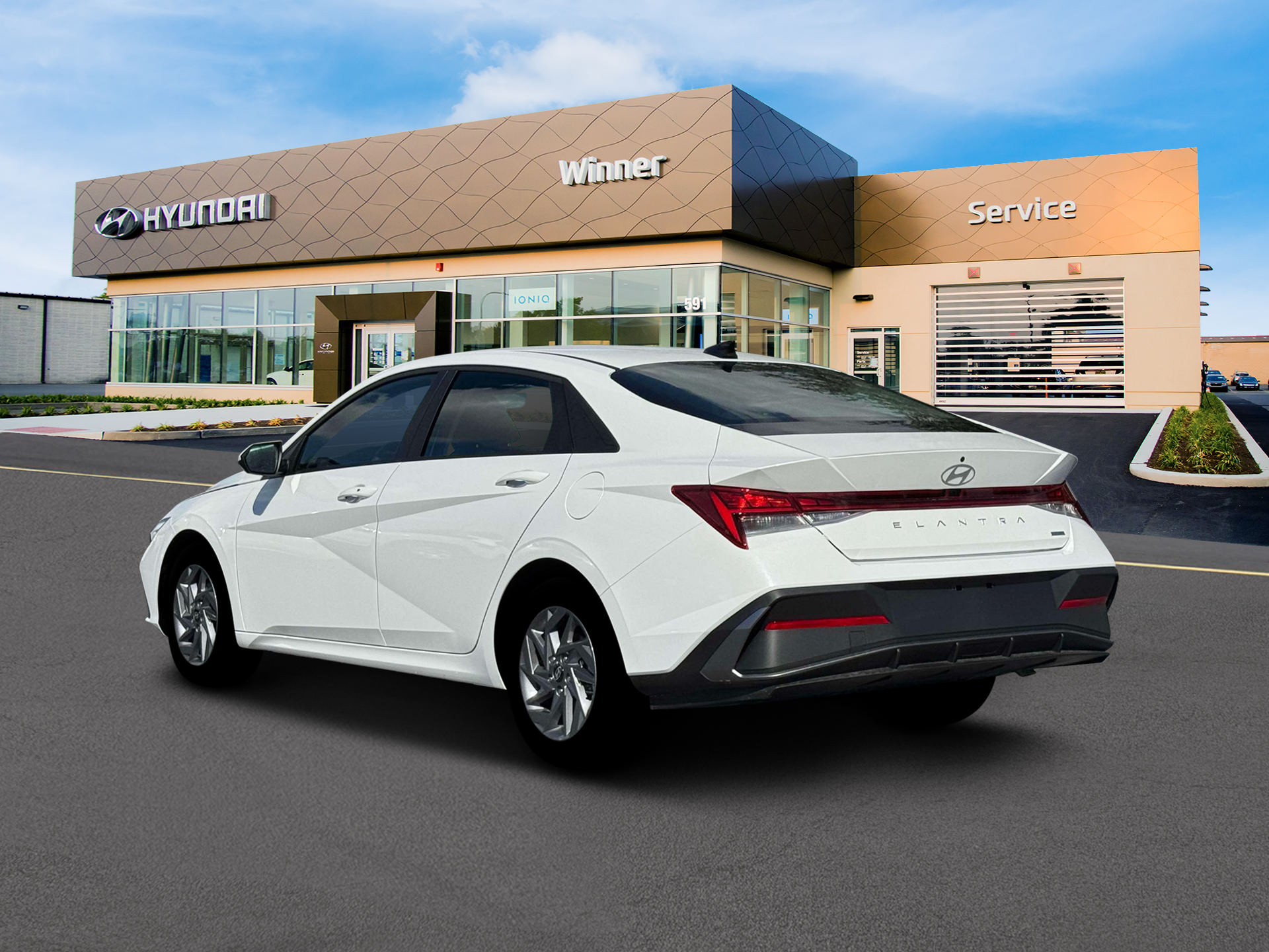 2026 Hyundai Elantra Hybrid Blue