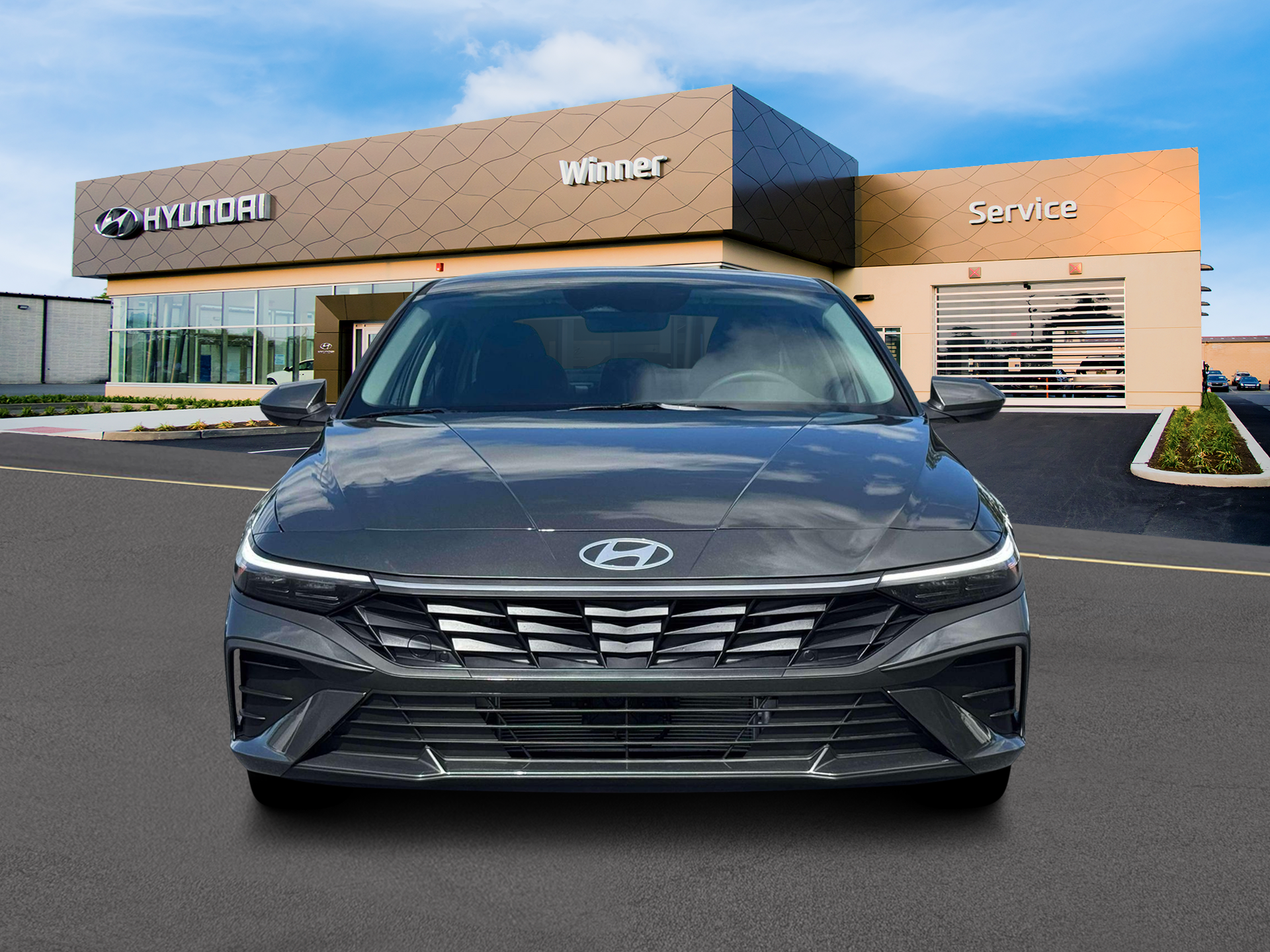 2026 Hyundai Elantra Hybrid Blue