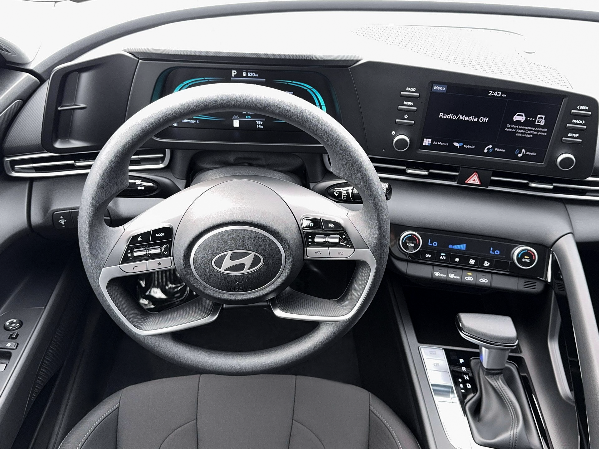 2026 Hyundai Elantra Hybrid Blue