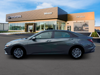 2026 Hyundai Elantra Hybrid Blue