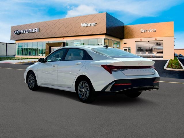 2025 Hyundai Elantra Hybrid Blue