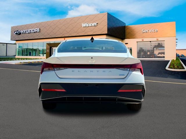 2025 Hyundai Elantra Hybrid Blue