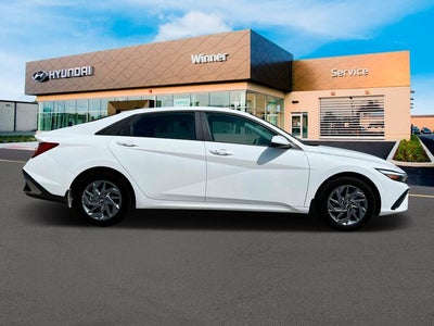 2025 Hyundai Elantra Hybrid Blue