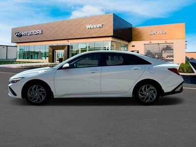 2025 Hyundai Elantra Hybrid Blue