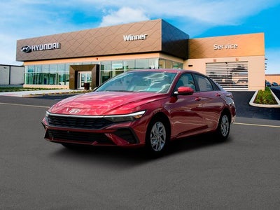 2025 Hyundai Elantra Hybrid Blue