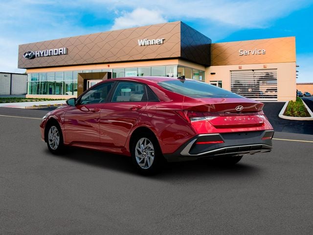 2025 Hyundai Elantra Hybrid Blue