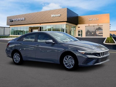 2026 Hyundai Elantra Hybrid Blue