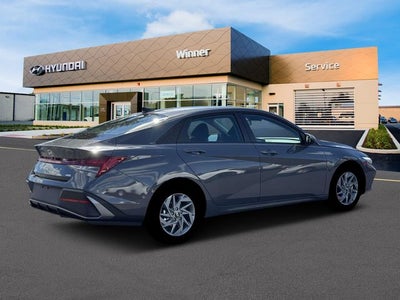 2026 Hyundai Elantra Hybrid Blue