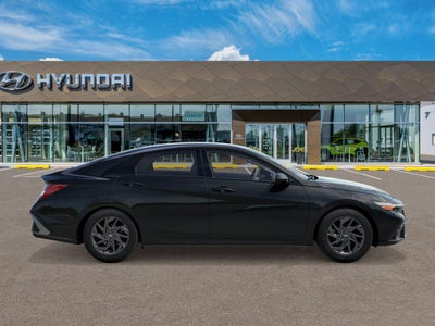 2026 Hyundai Elantra Hybrid Blue