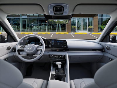 2026 Hyundai Elantra Hybrid Blue