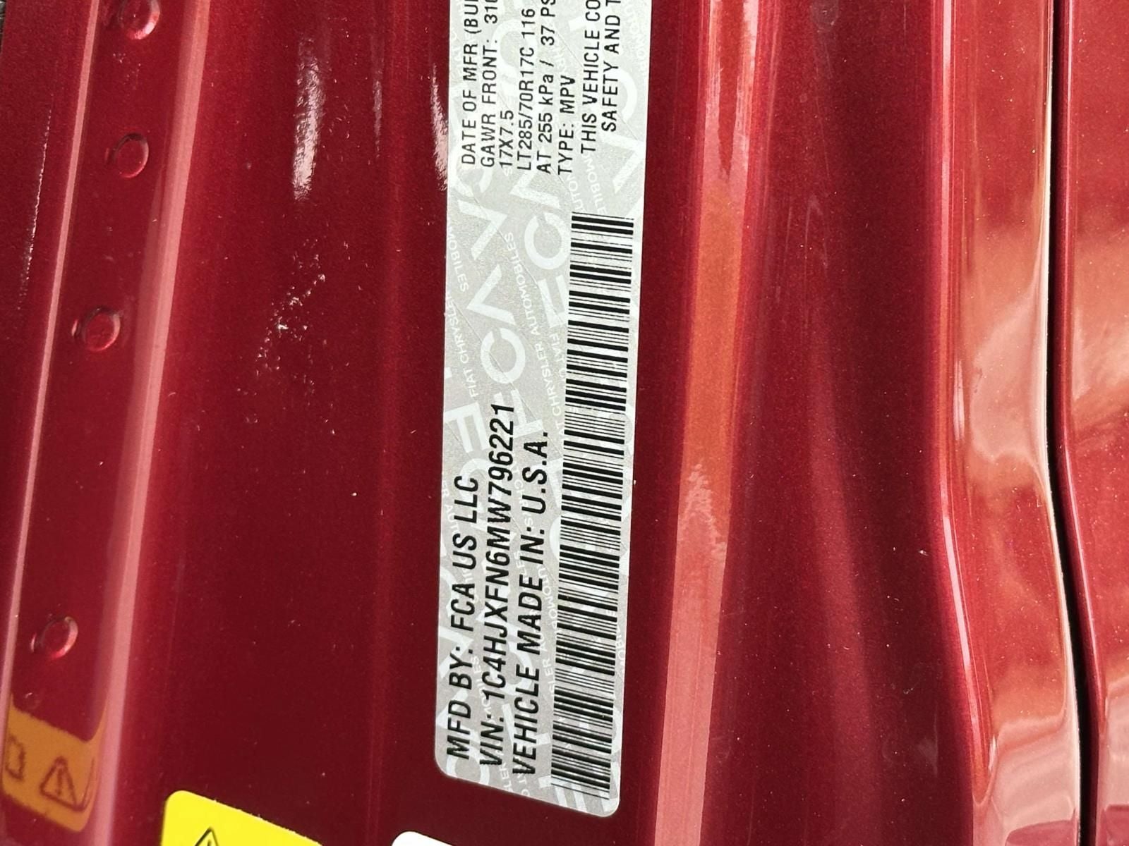 2021 Jeep Wrangler Unlimited Rubicon