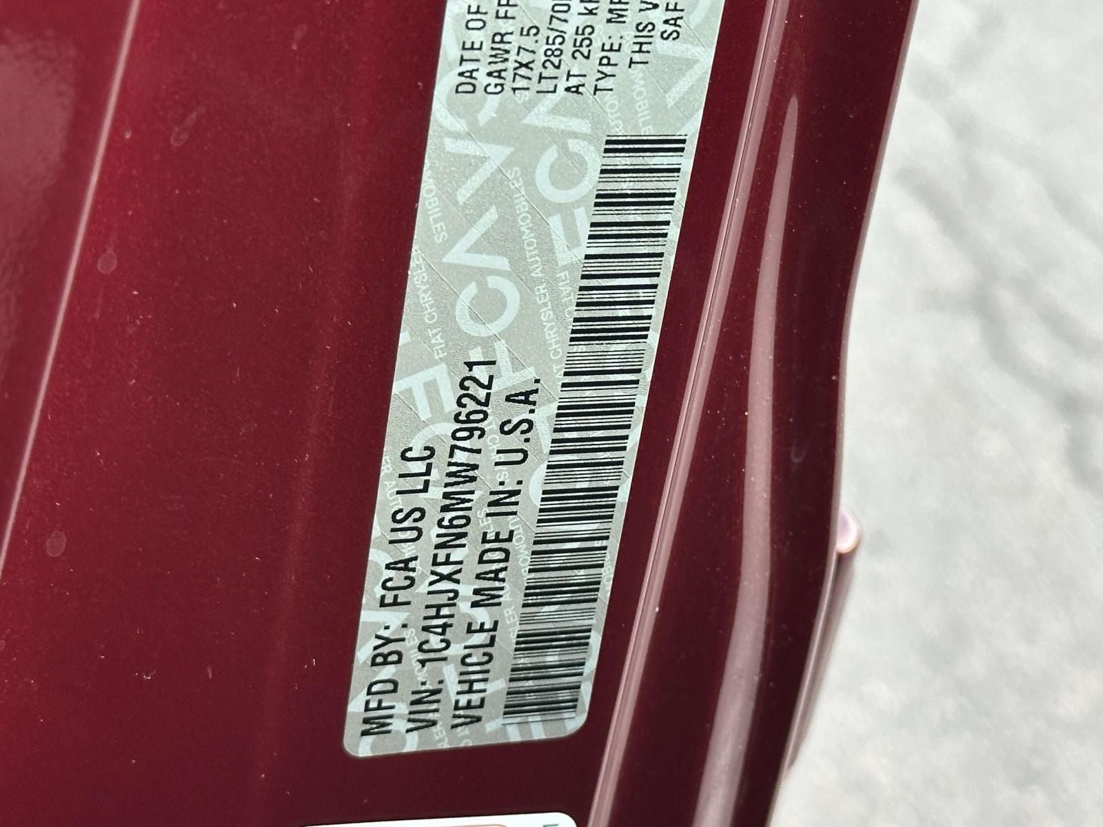 2021 Jeep Wrangler Unlimited Rubicon