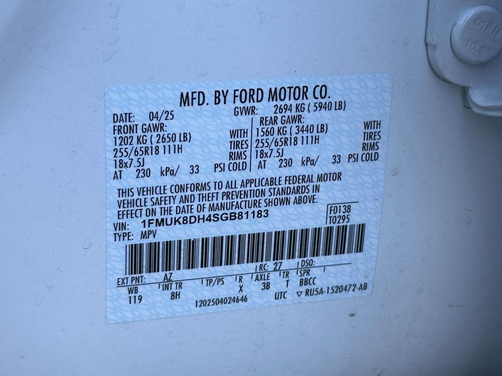 2025 Ford Explorer Active
