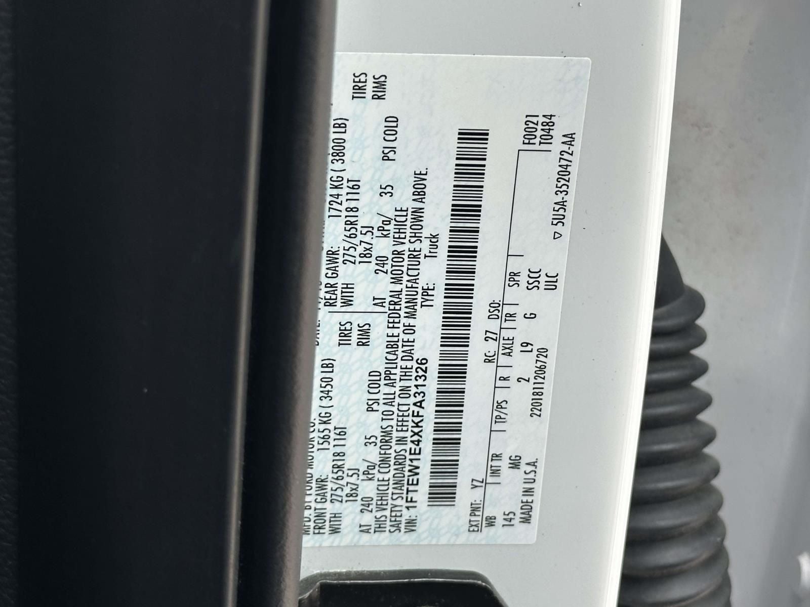 2019 Ford F-150 XLT