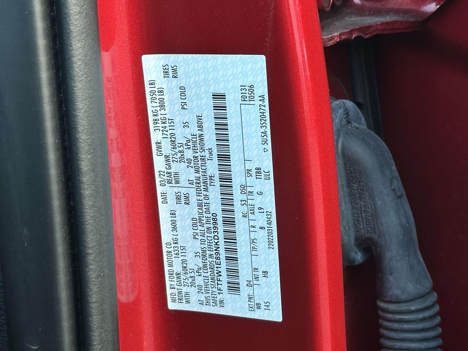 2022 Ford F-150 Lariat