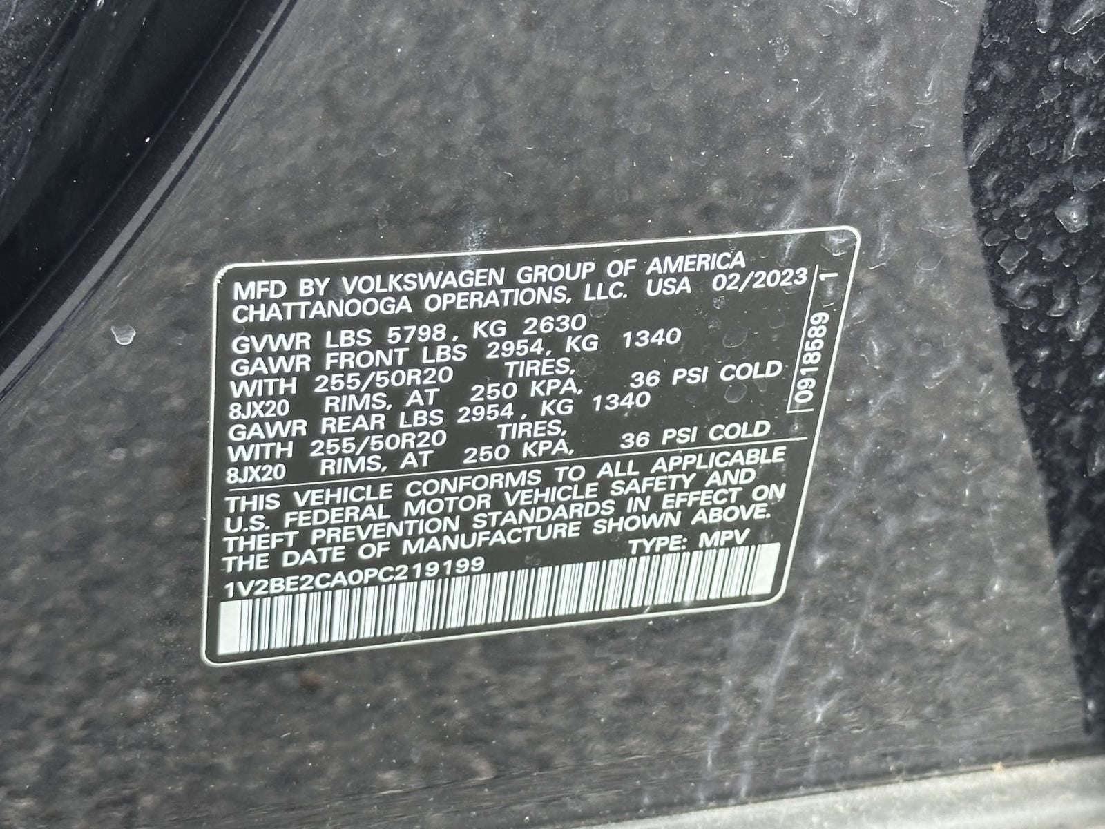 2023 Volkswagen Atlas Cross Sport 3.6L V6 SEL