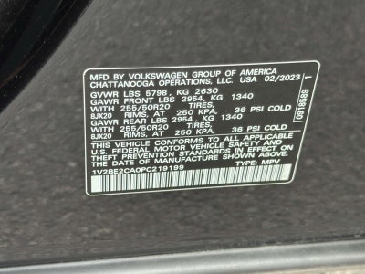 2023 Volkswagen Atlas Cross Sport 3.6L V6 SEL
