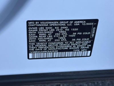 2024 Volkswagen Atlas 2.0T SEL