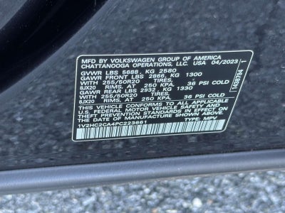2023 Volkswagen Atlas Cross Sport 2.0T SE w/Technology