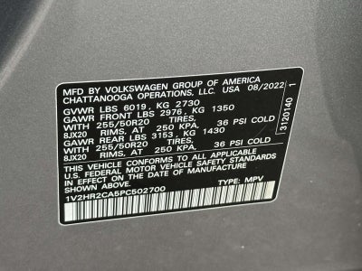 2023 Volkswagen Atlas 3.6L V6 SE w/Technology