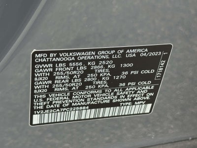 2023 Volkswagen Atlas Cross Sport 3.6L V6 SE w/Technology