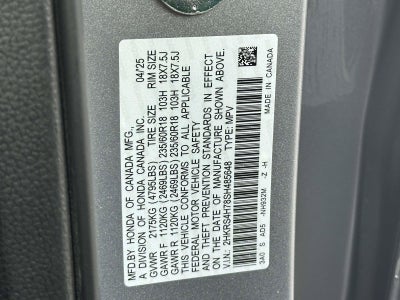 2025 Honda CR-V EX-L