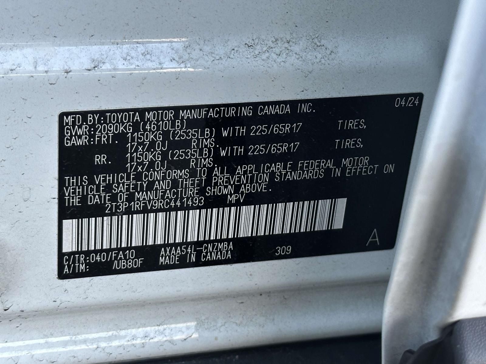 2024 Toyota RAV4 XLE