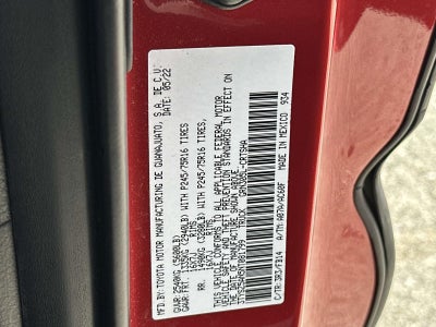 2022 Toyota Tacoma SR V6
