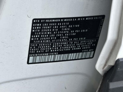 2022 Volkswagen Tiguan 2.0T SE