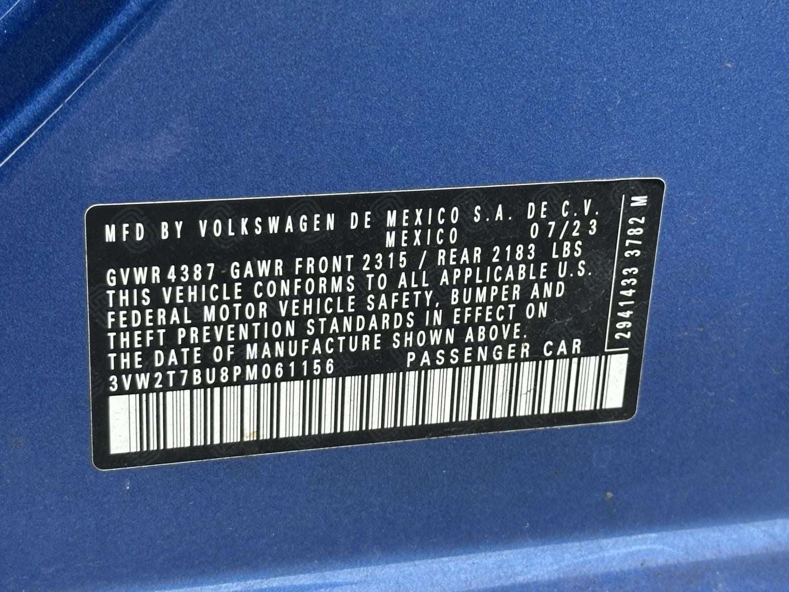 2023 Volkswagen Jetta GLI 2.0T Autobahn