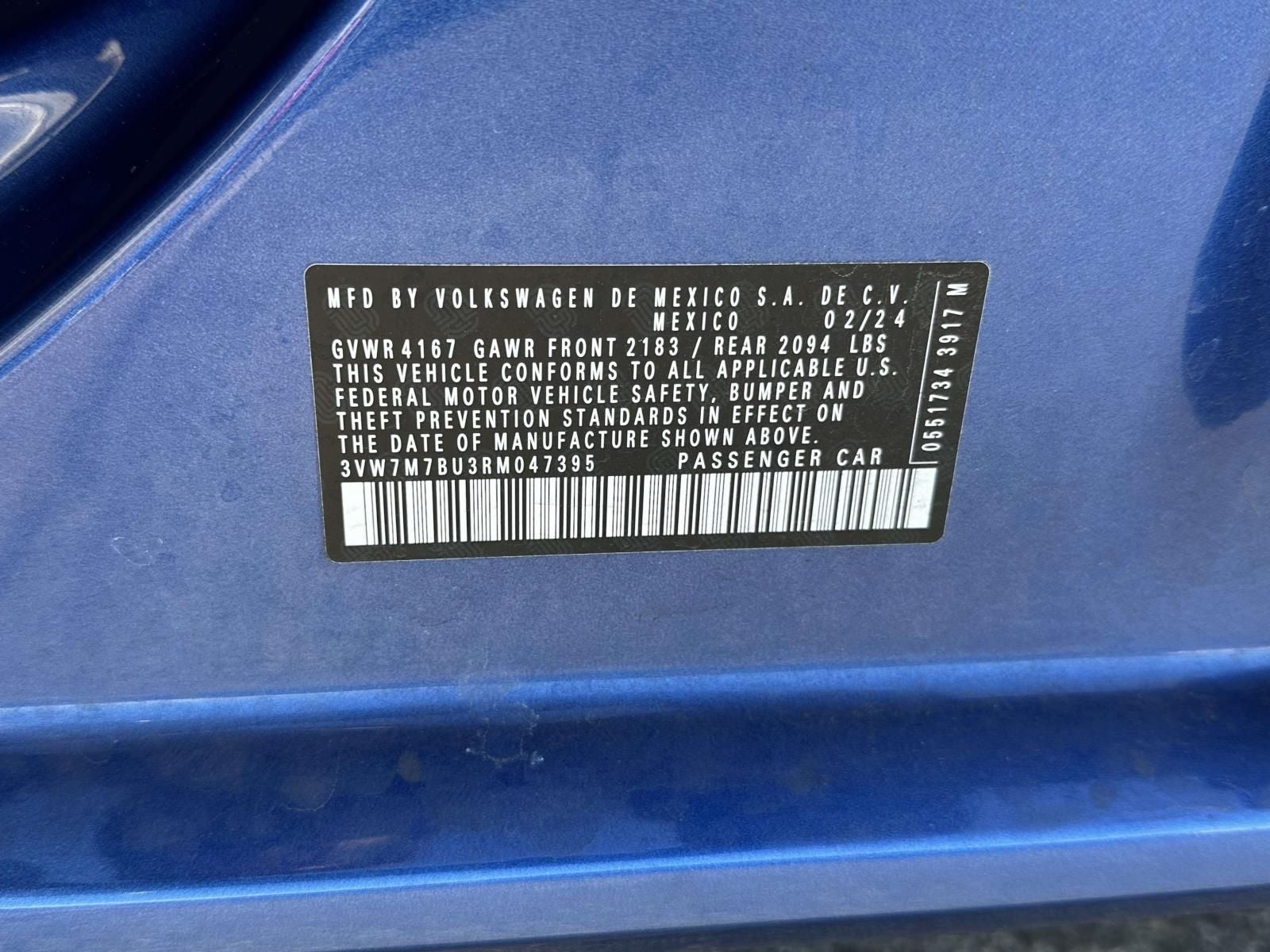 2024 Volkswagen Jetta 1.5T SE