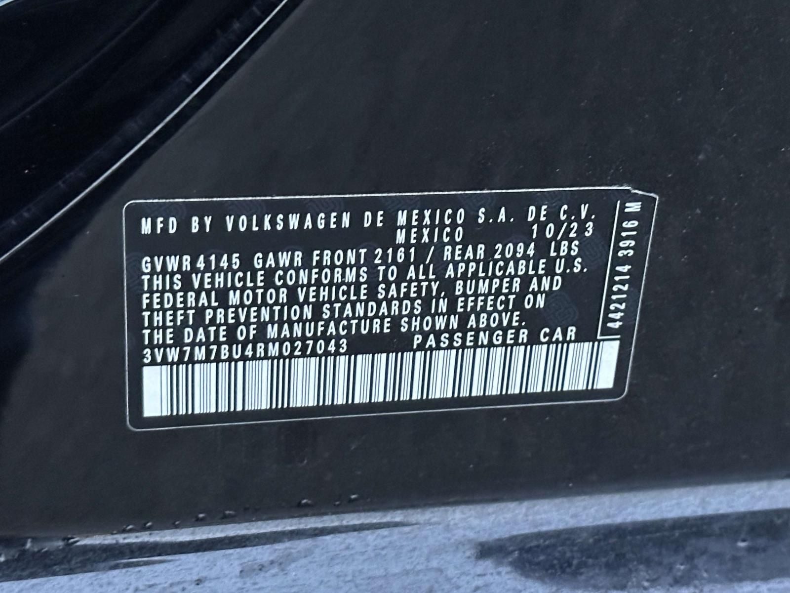 2024 Volkswagen Jetta 1.5T SE