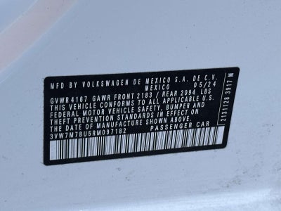 2024 Volkswagen Jetta 1.5T SE