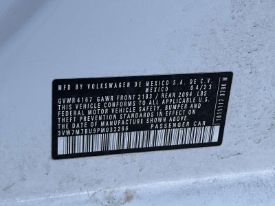 2023 Volkswagen Jetta 1.5T SE